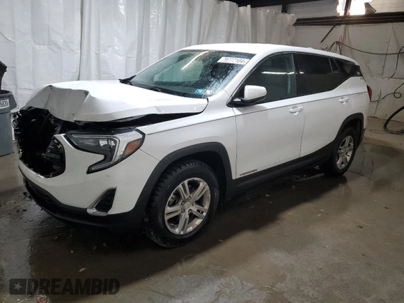 2018 GMC Terrain SLE z VIN 3GKALTEV5JL276569, wystawiony jako Copart lot #79777104 z przebiegiem 91 730 mil mil oraz Szkoda całkowita • Salvage title. Historia ofert i sprzedaży dostępna na DreamBid. Obrazek 1.
