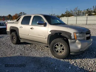 2008 Chevrolet Avalanche LTZ with VIN 3GNFK12348G173486, listed as a Copart auction lot 78384554 with 162,277 mi miles and Salvage Title. Bid and sale history available at DreamBid. Image 4.