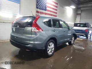 2012 Honda CR-V EX-L with VIN JHLRM4H74CC004210, listed as a Copart auction lot 48322215 with 161,931 mi miles and Salvage Title. Bid and sale history available at carsss.com. Image 3.