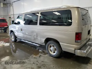 2008 Ford Econoline Passenger XL with VIN 1FMNE11L38DA52308, listed as a Copart auction lot 50180065 with 187,079 mi miles and Salvage title. Bid and sale history available at DreamBid. Image 2.