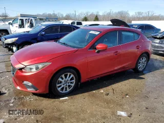 2014 Mazda 3 i Grand Touring with VIN JM1BM1M7XE1118584, listed as a Copart auction lot 44726665 with 131,062 mi miles and Salvage Title. Bid and sale history available at DreamBid. Image 1.
