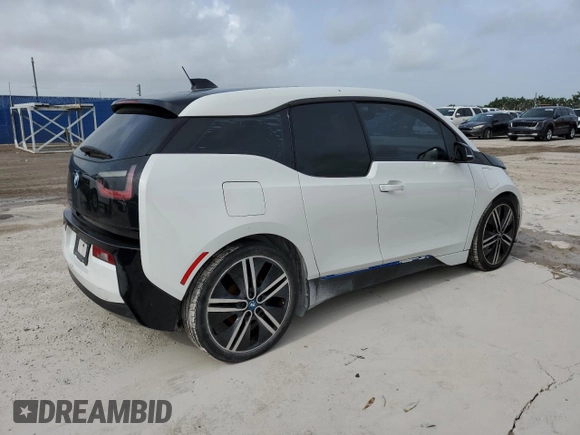 2015 BMW i3 with VIN WBY1Z4C55FV504563, listed as a Copart auction lot 62836095 with 71,790 mi miles and Clean title. Bid and sale history available at DreamBid. Image 3.