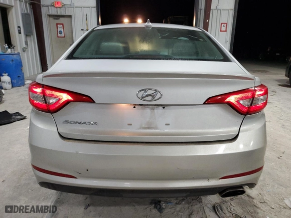 2015 Hyundai Sonata 2.4L SE with VIN 5NPE24AF1FH015368, listed as a Copart auction lot 48864265 with 129,881 mi miles and Salvage Title. Bid and sale history available at carsss.com. Image 6.