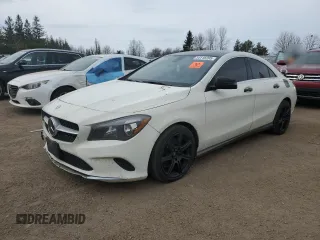 2017 Mercedes-Benz CLA 250 with VIN WDDSJ4GB6HN399599, listed as a Copart auction lot 54118705 with 160,287 mi miles and Clean Title. Bid and sale history available at DreamBid. Image 1.