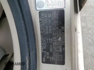 2009 Kia Spectra EX with VIN KNAFE221795600329, listed as a Copart auction lot 49205774 with 251,191 mi miles and Salvage Title. Bid and sale history available at carsss.com. Image 12.
