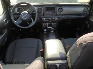 2022 Jeep Wrangler Unlimited Willys with VIN 1C4HJXDN6NW245016, listed as a Copart auction lot 51582925 with 3,029 mi miles and Salvage title. Bid and sale history available at DreamBid. Image 8.