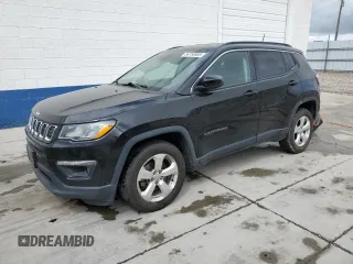 2018 Jeep Compass Latitude с VIN 3C4NJDBB5JT161280, выставлен на аукционе Copart как лот 56758805 с пробегом 82 142 миль миль и Списание • Salvage title. История ставок и продаж доступна на DreamBid. Изображение 1.