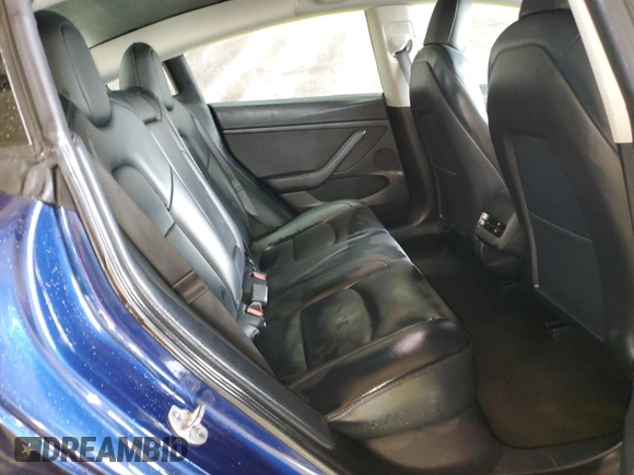 2022 Tesla Model 3 with VIN 5YJ3E1EA6NF369198, listed as a Copart auction lot 55362895 with 85,860 mi miles and Clean Title. Bid and sale history available at DreamBid. Image 10.