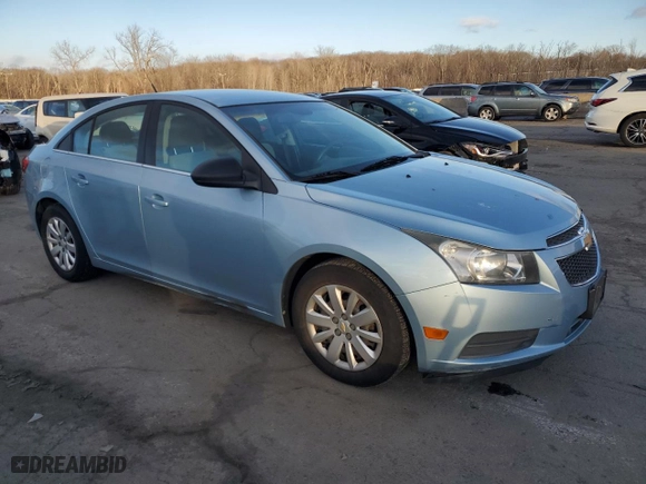 2011 Chevrolet Cruze LS with VIN 1G1PC5SH9B7284186, listed as a Copart auction lot 87712335 with 176,739 mi miles and Clean Title. Bid and sale history available at carsss.com. Image 4.