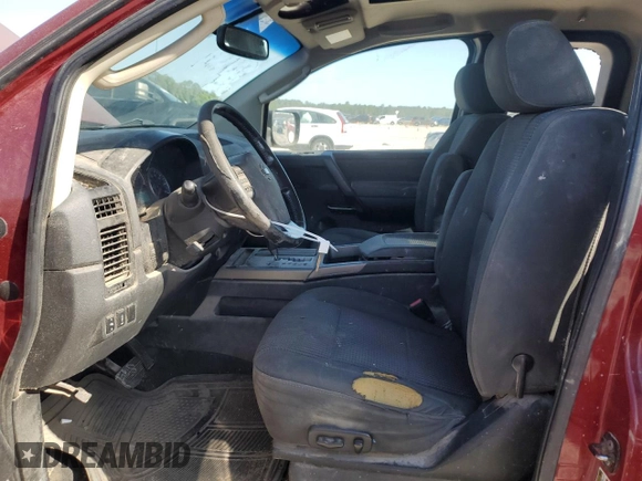 2008 Nissan Titan SE with VIN 1N6BA06A48N304403, listed as a Copart auction lot 52361925 with 194,781 mi miles and Salvage Title. Bid and sale history available at carsss.com. Image 7.