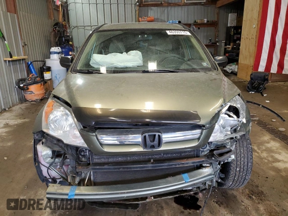 2008 Honda CR-V EX with VIN 5J6RE48548L042868, listed as a Copart auction lot 46355715 with 152,223 mi miles and Salvage Title. Bid and sale history available at carsss.com. Image 5.