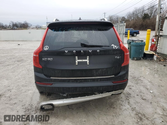 2017 Volvo XC90 Momentum with VIN YV4A22PK2H1132813, listed as a Copart auction lot 42519075 with Not Provided miles and Salvage Title. Bid and sale history available at carsss.com. Image 6.