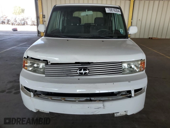2005 Scion xB with VIN JTLKT324450217712, listed as a Copart auction lot 70816354 with 156,875 mi miles and Salvage Title. Bid and sale history available at carsss.com. Image 5.