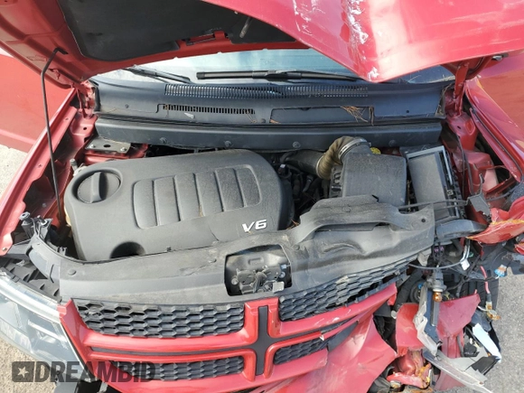 2019 Dodge Journey GT with VIN 3C4PDDEG9KT770087, listed as a Copart auction lot 47002625 with 103,428 mi miles and Salvage title. Bid and sale history available at DreamBid. Image 11.