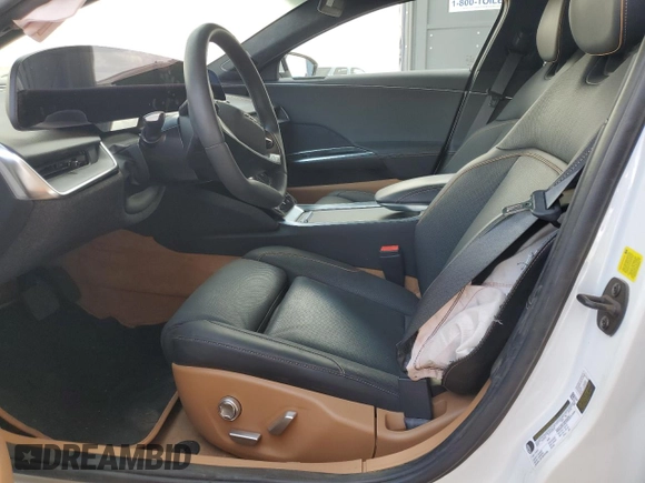2023 Lucid Air Touring with VIN 50EA1TEA6PA004669, listed as a Copart auction lot 51686075 with 0 mi miles and Salvage Title. Bid and sale history available at carsss.com. Image 7.