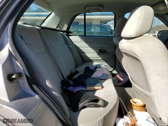 2005 Ford Crown Victoria LX with VIN 2FAFP74W85X121659, listed as a Copart auction lot 44399655 with 145,525 mi miles and Salvage Title. Bid and sale history available at carsss.com. Image 11.