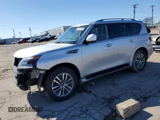 2023 Nissan Armada SL with VIN JN8AY2BD1P9693230, listed as a Copart auction lot 47886695 with 50,726 mi miles and Clean Title. Bid and sale history available at carsss.com. Image 1.