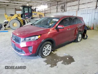 2019 Kia Sorento LX V6 with VIN 5XYPG4A50KG470456, listed as a Copart auction lot 46175875 with 138,539 mi miles and Clean Title. Bid and sale history available at carsss.com. Image 1.