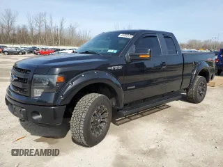 2014 Ford F-150 XL with VIN 1FTFX1ET5EFA49472, listed as a Copart auction lot 48054815 with 137,860 mi miles and Salvage Title. Bid and sale history available at carsss.com. Image 1.