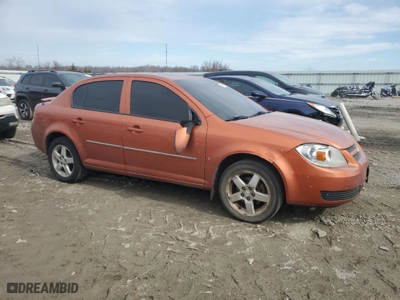 2007 Chevrolet Cobalt LT with VIN 1G1AL55F277236276, listed as a Copart auction lot 46637595 with 187,284 mi miles and Salvage Title. Bid and sale history available at carsss.com. Image 4.