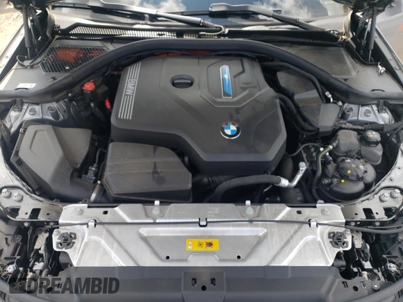 2023 BMW 3 Series 330e xDrive with VIN 3MW39FS02P8D01319, listed as a Copart auction lot 67836734 with 12,883 mi miles and Salvage Title. Bid and sale history available at carsss.com. Image 11.