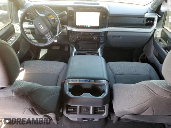 2024 Ford F-250 XL with VIN 1FT8W2BT9RED29414, listed as a Copart auction lot 58941215 with 13,881 mi miles and Salvage title. Bid and sale history available at DreamBid. Image 8.
