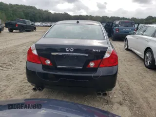 2007 Infiniti M45 Sdn with VIN JNKBY01E17M403594, listed as a Copart auction lot 71701264 with 69,449 mi miles and Salvage Title. Bid and sale history available at carsss.com. Image 6.