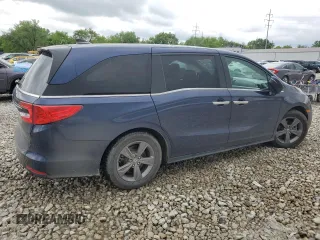 2022 Honda Odyssey EX-L z VIN 5FNRL6H75NB034219, wystawiony jako Copart lot #58112845 z przebiegiem 48 530 mil mil oraz Szkoda całkowita • Salvage title. Historia ofert i sprzedaży dostępna na DreamBid. Obrazek 3.