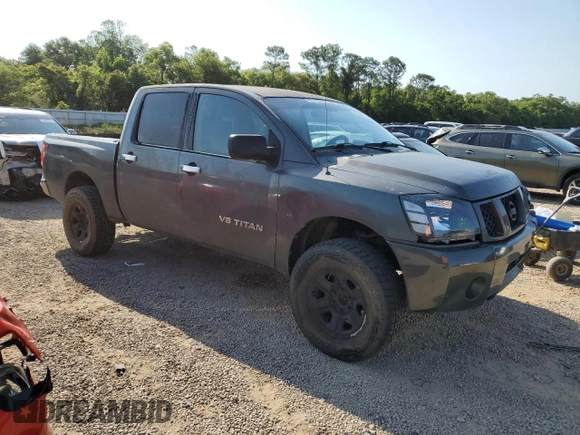 2005 Nissan Titan SE with VIN 1N6AA07A65N510019, listed as a Copart auction lot 53382375 with 337,220 mi miles and Salvage Title. Bid and sale history available at DreamBid. Image 4.