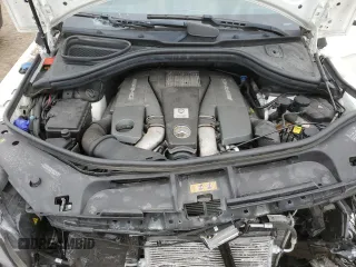 2013 Mercedes-Benz M ML 63 AMG with VIN 4JGDA7EB5DA110524, listed as a Copart auction lot 65643094 with 65,436 mi miles and Salvage Title. Bid and sale history available at carsss.com. Image 12.