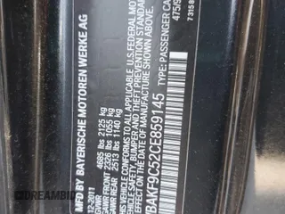 2012 BMW 3 Series 335i xDrive with VIN WBAKF9C52CE859145, listed as a Copart auction lot 59012885 with 80,023 mi miles and Salvage title. Bid and sale history available at DreamBid. Image 12.