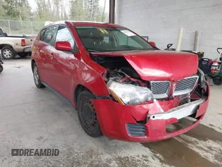 2009 Pontiac Vibe w/1SA with VIN 5Y2SP67859Z430411, listed as a IAAI auction lot 41980141 with 140,676 mi miles. Bid and sale history available at carsss.com. Image 1.