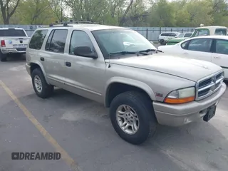 2002 Dodge Durango SLT z VIN 1B4HS48N72F138622, wystawiony jako IAAI lot #42111252 z przebiegiem 150 653 mil mil oraz . Historia ofert i sprzedaży dostępna na DreamBid. Obrazek 1.