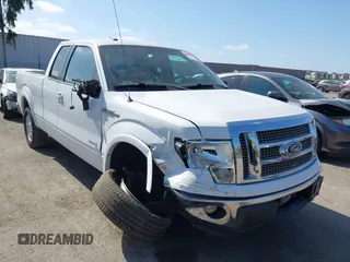 2012 Ford F-150 XL with VIN 1FTFX1CT1CFC22338, listed as a IAAI auction lot 42086676 with 167,401 mi miles. Bid and sale history available at carsss.com. Image 6.
