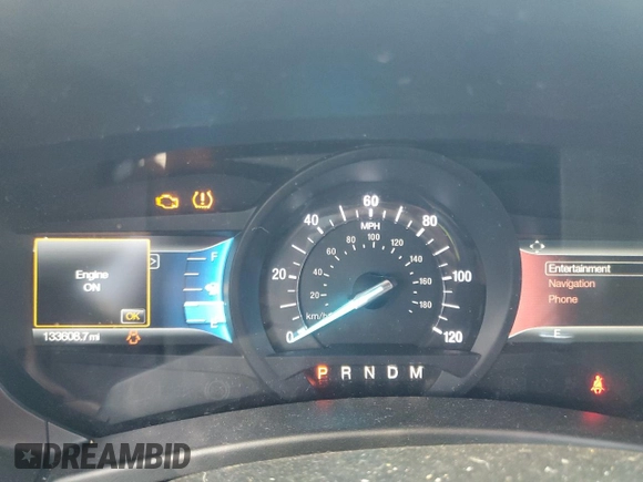 2015 Ford Expedition XLT with VIN 1FMJU1HT6FEF43020, listed as a Copart auction lot 50363135 with 133,608 mi miles and Salvage title. Bid and sale history available at DreamBid. Image 9.