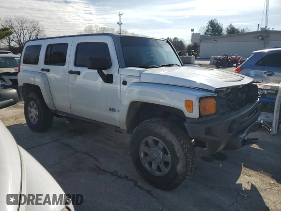 2006 Hummer H3 with VIN 5GTDN136968117085, listed as a Copart auction lot 83973934 with Not Provided miles and Salvage Title. Bid and sale history available at DreamBid. Image 4.