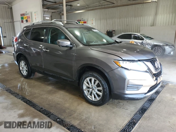 2017 Nissan Rogue SV with VIN 5N1AT2MV5HC740744, listed as a Copart auction lot 60553305 with 108,241 mi miles and Salvage title. Bid and sale history available at DreamBid. Image 4.