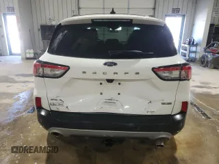 2020 Ford Escape SE Sport Hybrid with VIN 1FMCU9BZ0LUC28736, listed as a Copart auction lot 45525015 with 65,481 mi miles and Salvage Title. Bid and sale history available at DreamBid. Image 6.