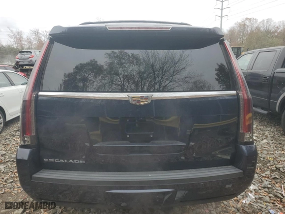2017 Cadillac Escalade Luxury with VIN 1GYS4BKJ5HR217513, listed as a Copart auction lot 80950834 with 133,592 mi miles and Salvage Title. Bid and sale history available at carsss.com. Image 6.