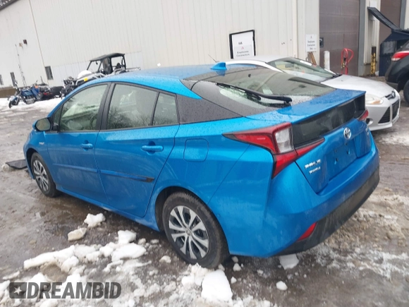 2019 Toyota Prius LE with VIN JTDL9RFU8K3011010, listed as a IAAI auction lot 41677863 with 42,781 mi miles and . Bid and sale history available at DreamBid. Image 3.