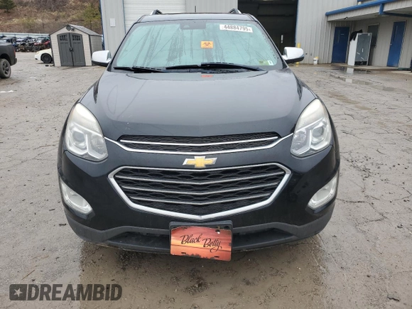 2016 Chevrolet Equinox LTZ with VIN 2GNFLGEK7G6269965, listed as a Copart auction lot 44884795 with 117,477 mi miles and Salvage Title. Bid and sale history available at carsss.com. Image 5.