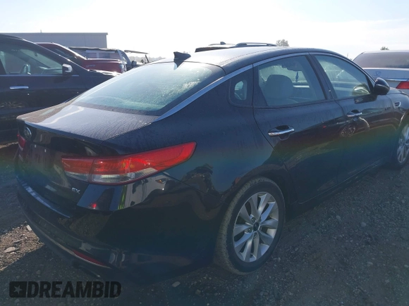 2016 Kia Optima EX with VIN 5XXGU4L39GG054891, listed as a IAAI auction lot 40325310 with 112,457 mi miles and . Bid and sale history available at DreamBid. Image 4.