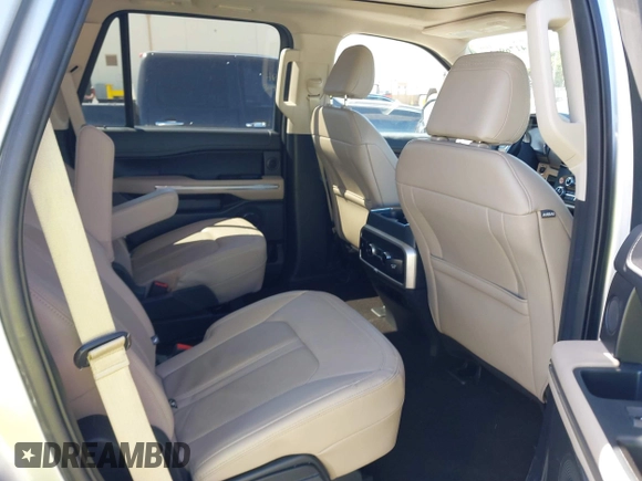 2023 Ford Expedition Limited with VIN 1FMJU1K82PEA50909, listed as a IAAI auction lot 41769610 with 53,098 mi miles. Bid and sale history available at carsss.com. Image 8.