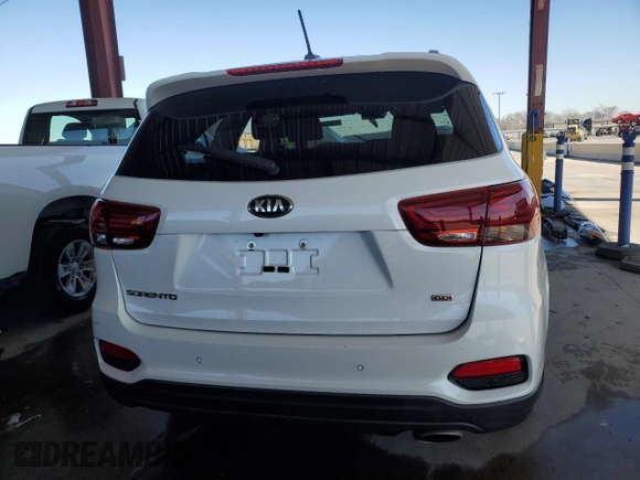 2020 Kia Sorento L with VIN 5XYPG4A38LG644550, listed as a Copart auction lot 89317525 with 52,236 mi miles and Clean Title. Bid and sale history available at carsss.com. Image 6.