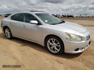 2012 Nissan Maxima 3.5 S with VIN 1N4AA5AP8CC826808, listed as a Copart auction lot 51748835 with 149,408 mi miles and Salvage Title. Bid and sale history available at carsss.com. Image 4.