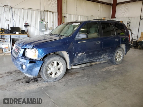 2005 GMC Envoy SLE with VIN 1GKDT13S252205556, listed as a Copart auction lot 74238784 with 198,982 mi miles and Clean Title. Bid and sale history available at carsss.com. Image 1.