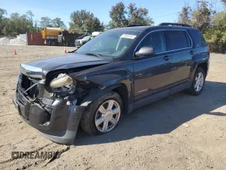 2015 GMC Terrain SLT with VIN 2GKFLXEK2F6295241, listed as a Copart auction lot 75850044 with 106,401 mi miles and Salvage title. Bid and sale history available at DreamBid. Image 1.