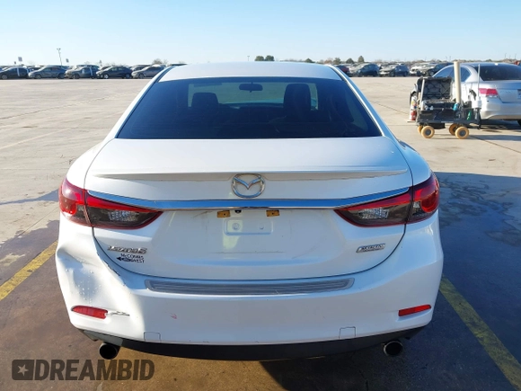 2015 Mazda 6 i Sport with VIN JM1GJ1U53F1196218, listed as a IAAI auction lot 41385343 with 133,508 mi miles. Bid and sale history available at carsss.com. Image 16.