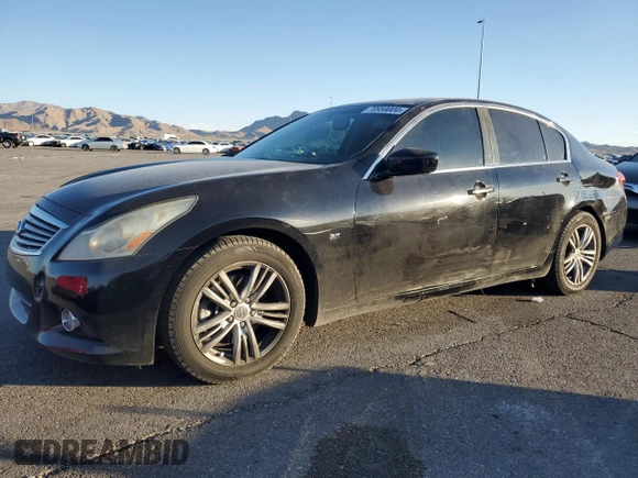 2015 Infiniti Q40 with VIN JN1CV6AP3FM580524, listed as a Copart auction lot 70959004 with 156,350 mi miles and Salvage Title. Bid and sale history available at carsss.com. Image 1.