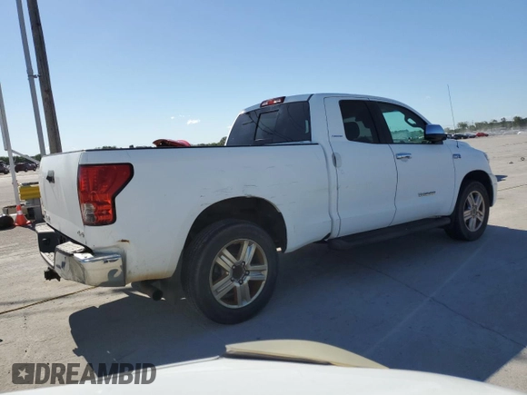 2007 Toyota Tundra Limited с VIN 5TFBV58167X010909, выставлен на аукционе Copart как лот 58044895 с пробегом 205 972 миль миль и Чистый • Clean title. История ставок и продаж доступна на DreamBid. Изображение 3.